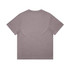 A heavy faded tee in a soft mauve colour, featuring short sleeves and a relaxed fit. It has a simple design with no visible branding.