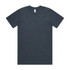 A classic organic t-shirt in a dark grey colour. The shirt has a simple design and includes a branding label.