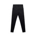 A pair of black seamless leggings featuring a high waistband and a branding logo.