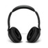 Black Skullcandy Icon 180 wireless headphones with cushioned ear cups and an adjustable headband.
