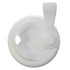 A coffee cup snap lid designed for the Vienna Coffee Cup, featuring a secure closure and a handy tab for easy opening.