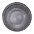 A reusable coffee cup with a transparent design and a snap lid, featuring a smooth interior surface.