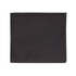 A reusable grocery bag in a solid black color, featuring a simple, sleek design.