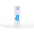 A white spray bottle with a colourful logo, designed for cleaning screens and compatible with phone and technology surfaces.
