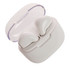 Twista Earbuds in a charging case, featuring a sleek white design.