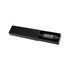 A black box containing a sleek 4-in-1 charging cable with a metallic connector. The box is simple and elegant.