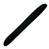 A bamboo pen with a sleek black finish, designed for writing.