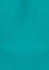 A plain tunic in a vibrant teal colour, featuring a simple design with a logo.