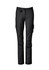 A pair of women's rugged cooling cargo pants in black, featuring multiple side pockets and a sleek design.
