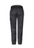 A pair of women's work pants in black with a fitted waistband and cargo pockets. Features branding on the back.