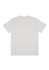 A plain white short-sleeve tee with a crew neck and a brand logo on the neckline.