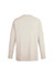 A unisex pullover in a light beige colour, featuring long sleeves and a simple design with a logo.