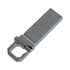 A grey Orion Flash Drive with a metal clip attachment. It features a logo on the side.