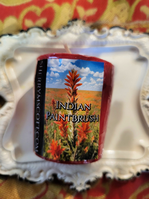 Indian Paintbrush Votive Candle