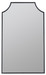 Simone Black Medicine Cabinet - Surface Mount