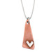 Subtle Devotion Triangle Necklace