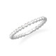 Beaded Sterling Silver Ring