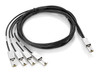 AN975A - HPE StoreEver 2m External Mini-SAS to 4x1 Mini-SAS Cable