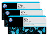 HP 771B 3-pack 775-ml Photo Black Designjet Ink Cartridges