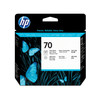 HP 70 Photo Black and Light Gray Printhead