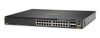 Aruba 6300M 24-port 1GbE Class 4 PoE and 4-port SFP56 Switch