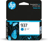 HP 937 Cyan Ink Cartridge AP 4S6W2-80001 4S6W2NA