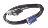 APC AP5254 KVM cable Black 3.66 m