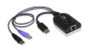 ATEN KA7169-AX KVM cable Black, Metallic, Purple