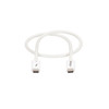 StarTech.com Thunderbolt 3 Cable - 40Gbps - 0.5m - White - Thunderbolt, USB, and DisplayPort Compatible