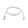 StarTech.com Thunderbolt 3 Cable - 20Gbps - 1m - White - Thunderbolt, USB, and DisplayPort Compatible