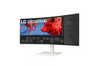 LG 38WR85QC-W computer monitor 96.5 cm (38") 3840 x 1600 pixels UltraWide Quad HD LCD White