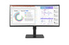 LG 34BQ77QC-B computer monitor 86.4 cm (34") 3440 x 1440 pixels UltraWide Dual Quad HD LCD Black