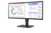 LG 34BQ77QC-B computer monitor 86.4 cm (34") 3440 x 1440 pixels UltraWide Dual Quad HD LCD Black