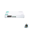 QNAP QSW-308S network switch Unmanaged Gigabit Ethernet (10 100 1000) White 8