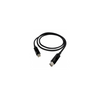 QNAP CAB-TBT20M Thunderbolt cable 1 m Black 1