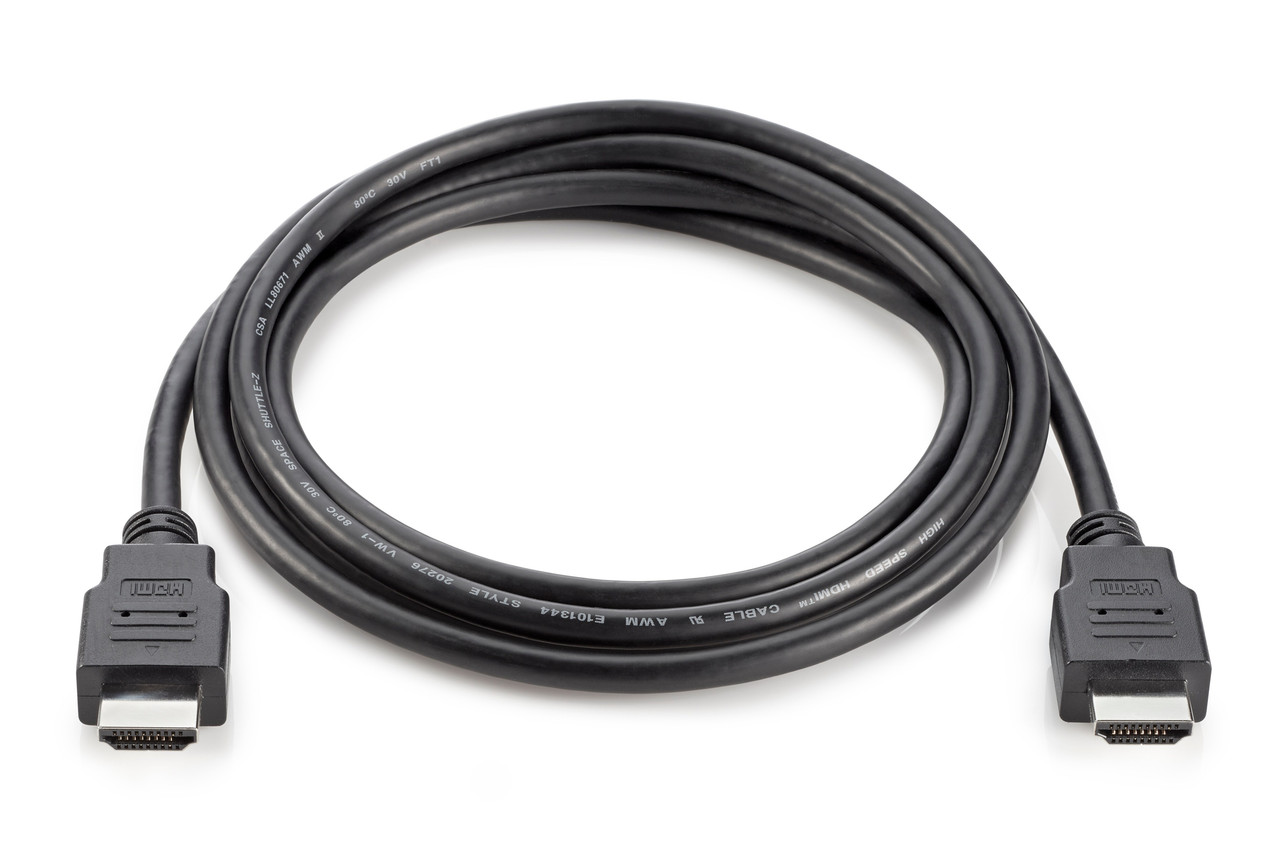 HP HDMI Standard Cable Kit, center front facing