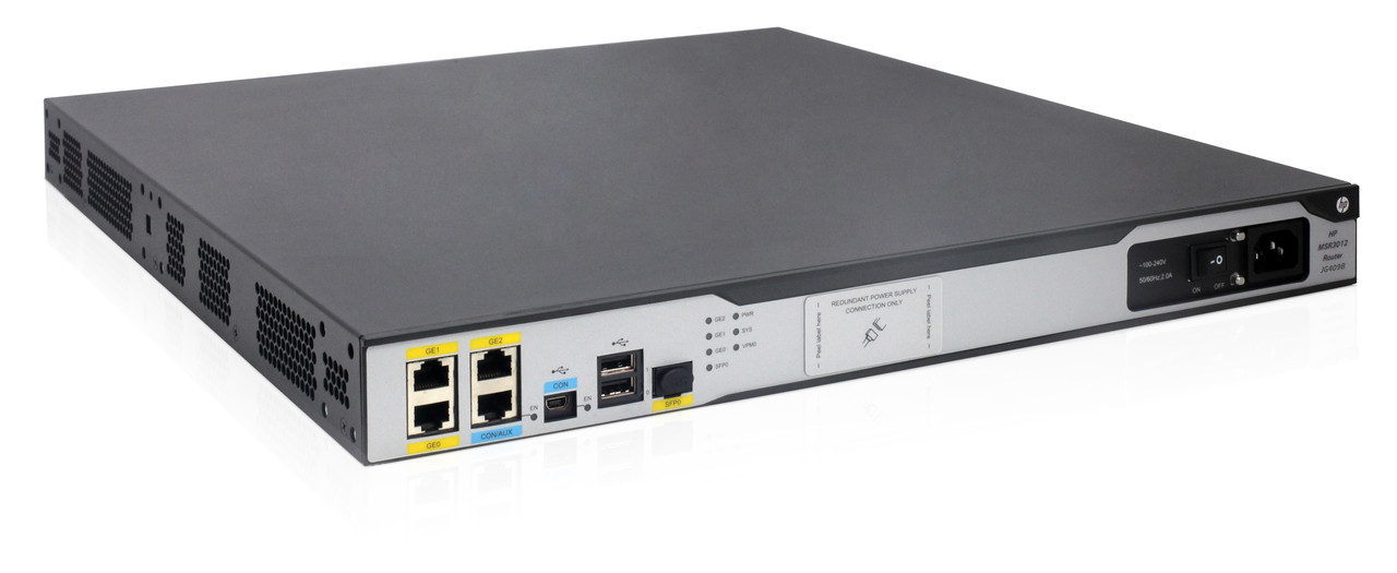 HPE MSR3012 AC Router, JG409B