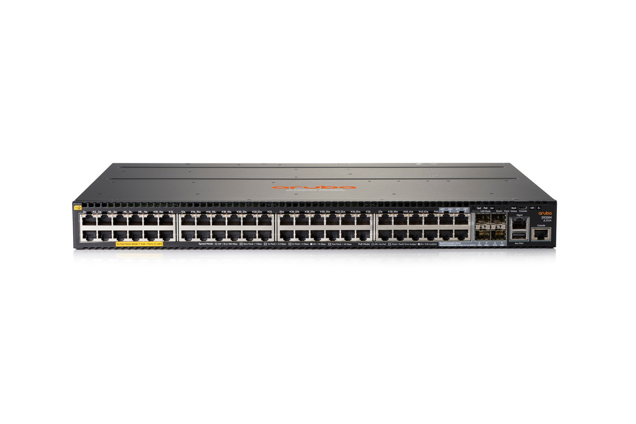 JL322A - Aruba 2930M 48G PoE+ 1-slot Switch