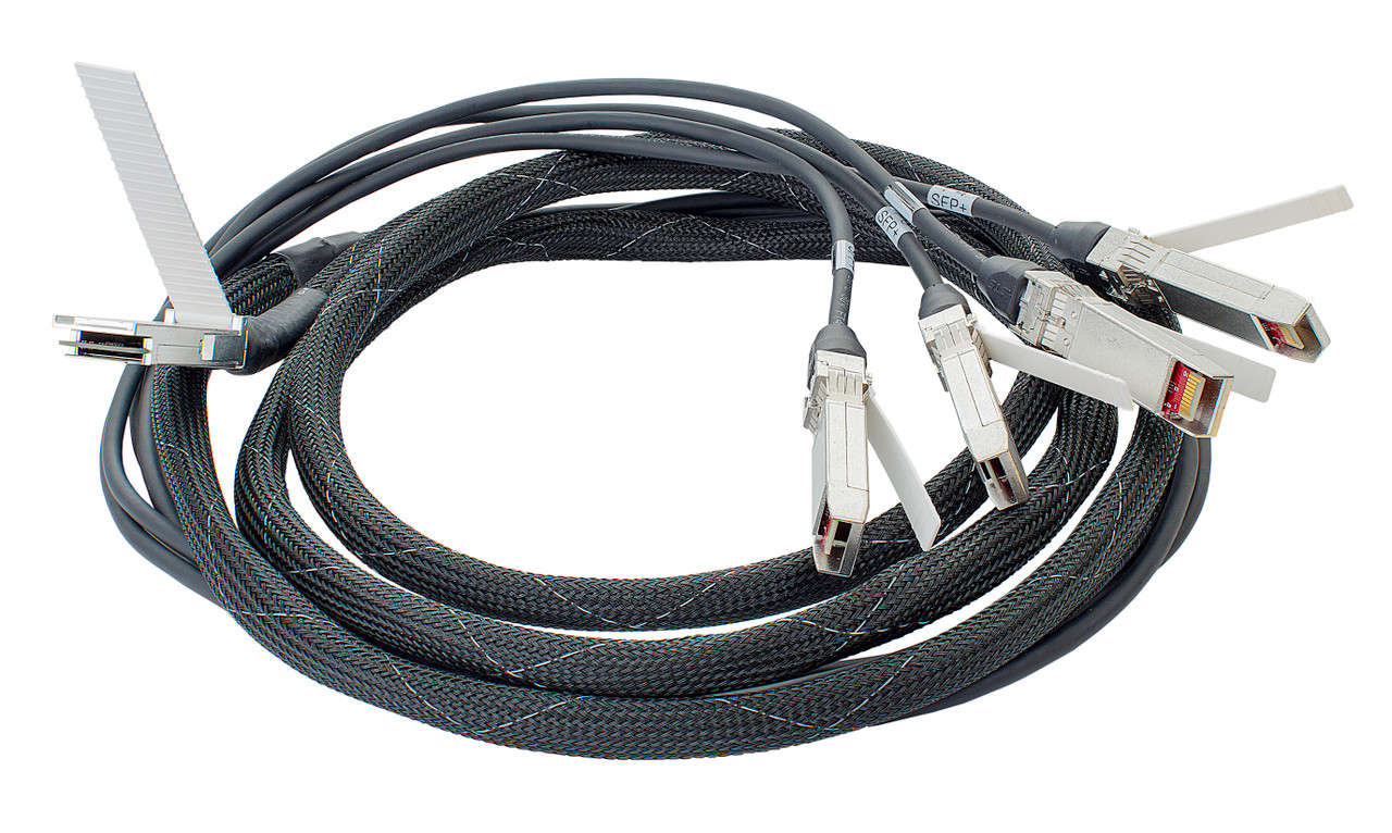 721064-B21 - HPE BladeSystem c-Class 40G QSFP+ to 4x10G SFP+ 3m Direct Attach Copper Splitter Cable