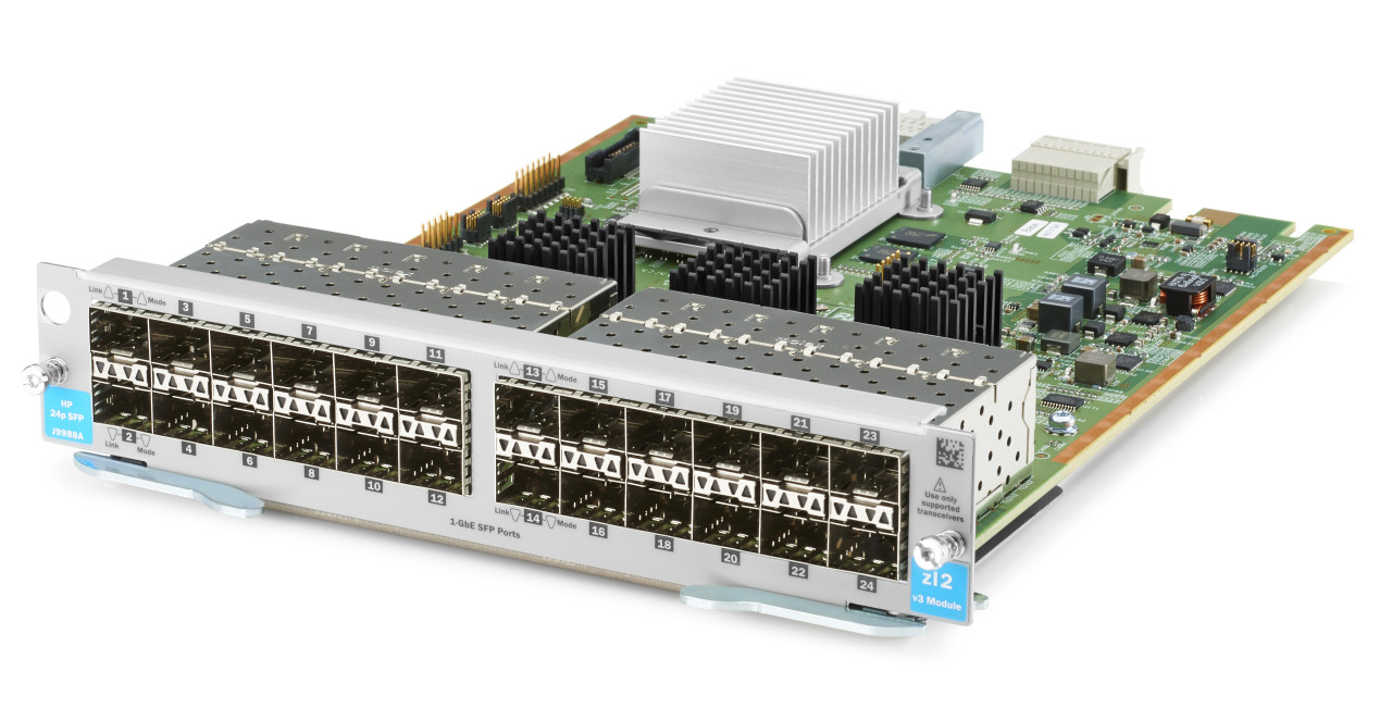 J9988A - Aruba 24-port 1GbE SFP MACsec v3 zl2 Module