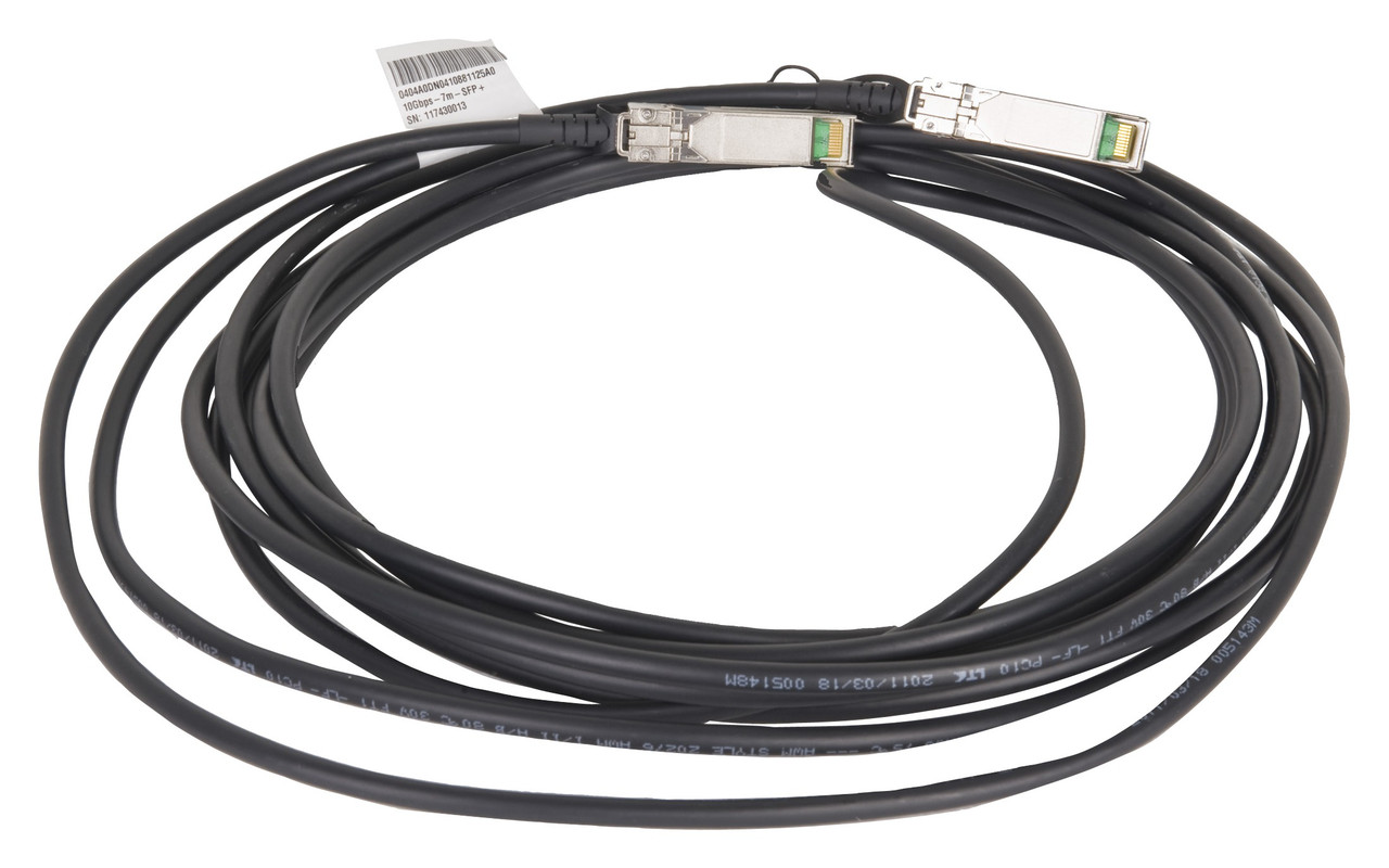 JC784C - HPE FlexNetwork X240 10G SFP+ SFP+ 7m Direct Attach Copper Cable