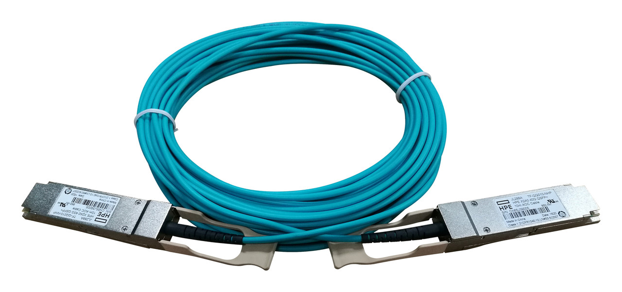 JL288A - HPE X2A0 40G QSFP+ to QSFP+ 10m Active Optical Cable