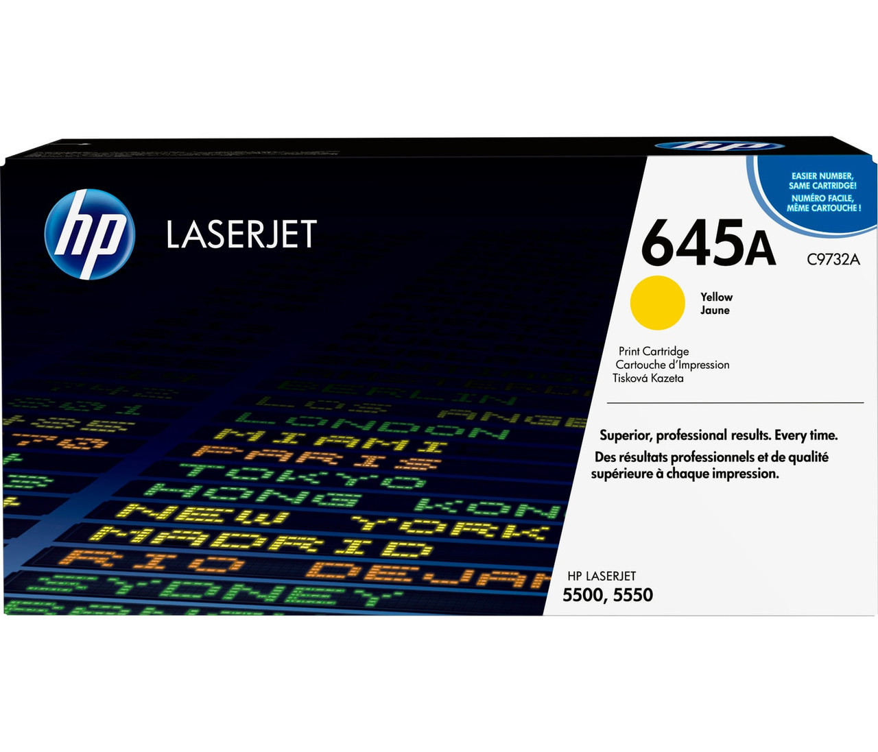 HP LaserJet 645A Yellow Print Cartridge