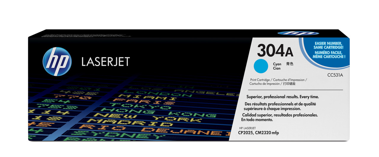 HP Color LaserJet CC531A Cyan Print Cartridge