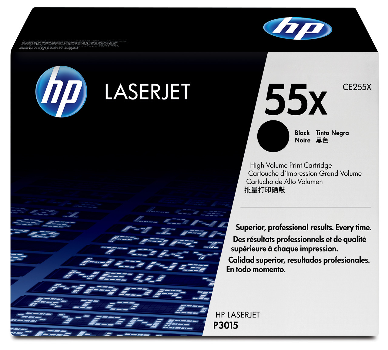 HP LaserJet CE255X Black Print Cartridge