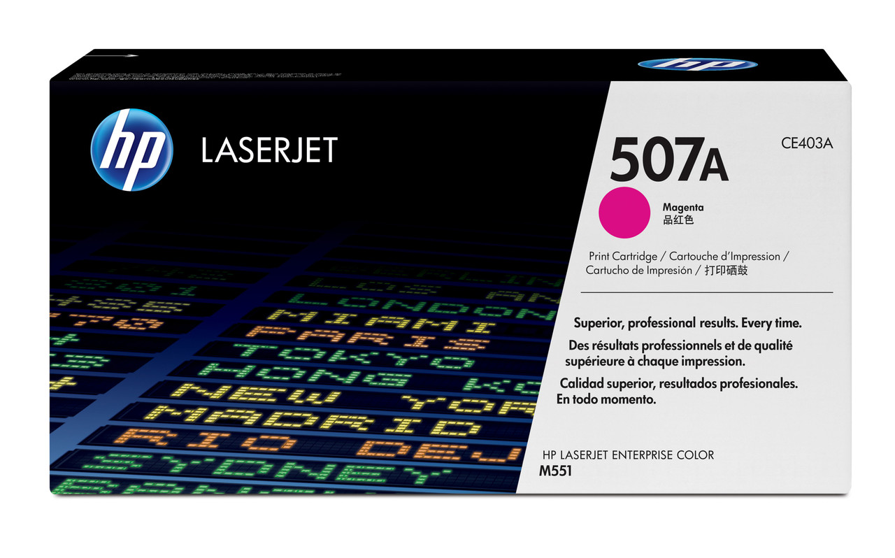 HP 507A Magenta LaserJet Toner Cartridge