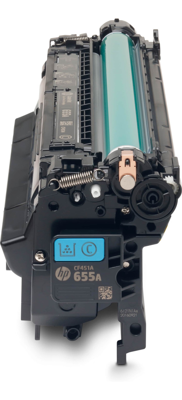 HP 655A Cyan LaserJet Toner Cartridge