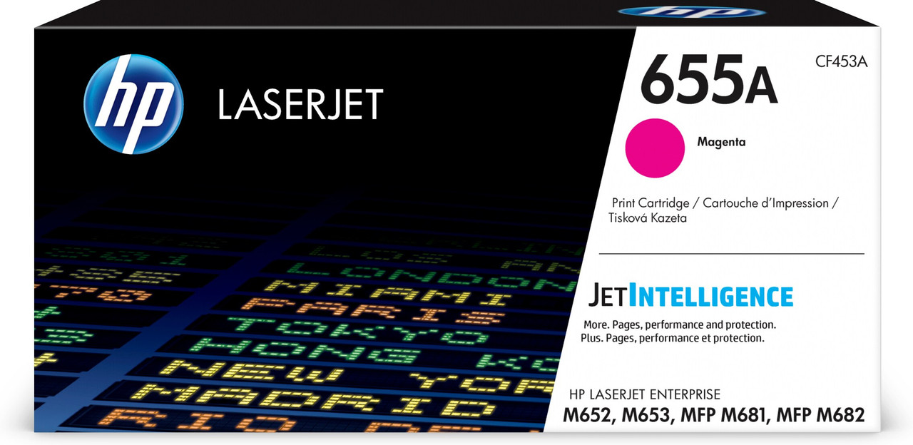 HP LaserJet Enterprise 655A Magenta Print Cartridge - EMEA