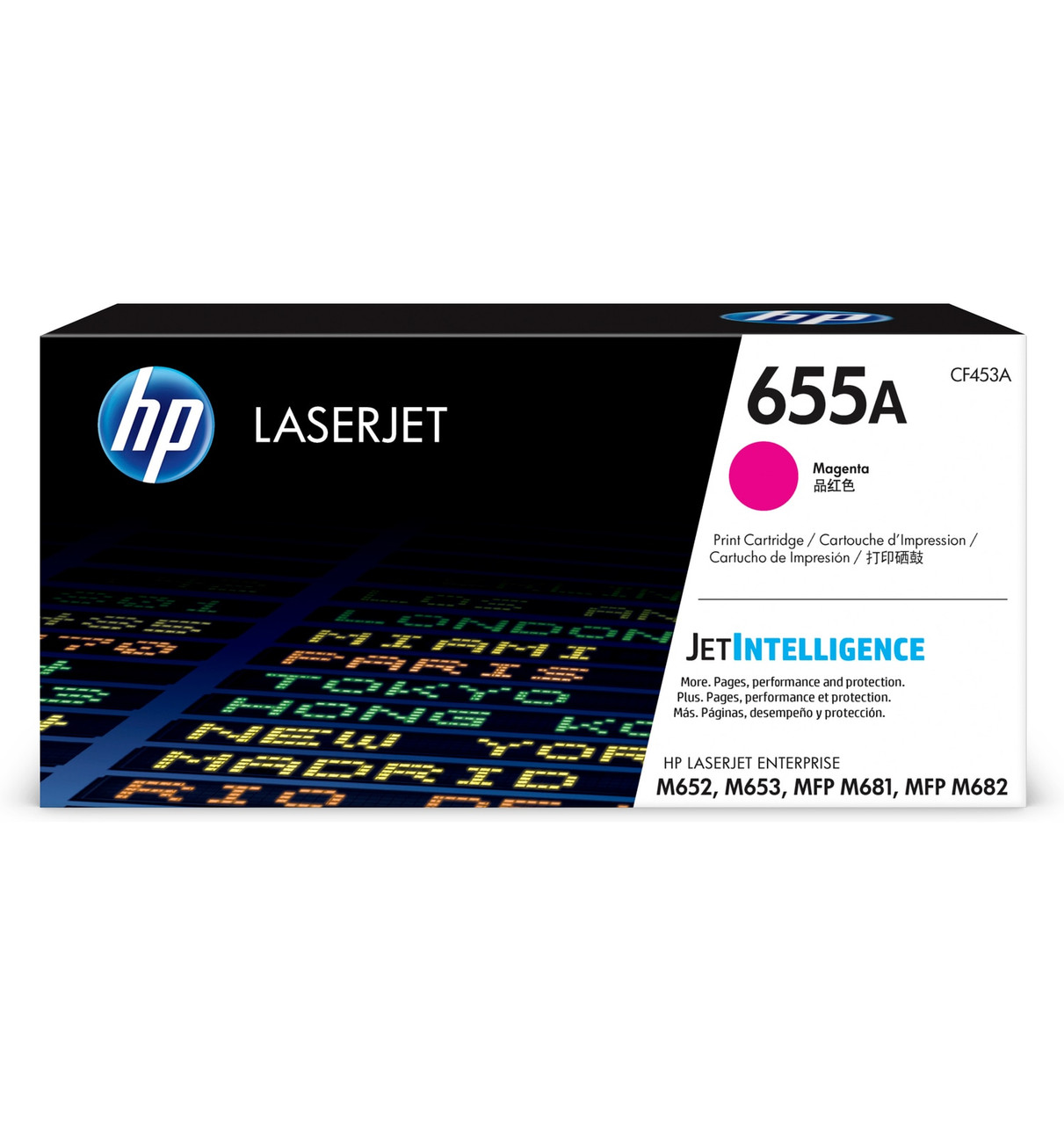 HP LaserJet Enterprise 655A Magenta Print Cartridge