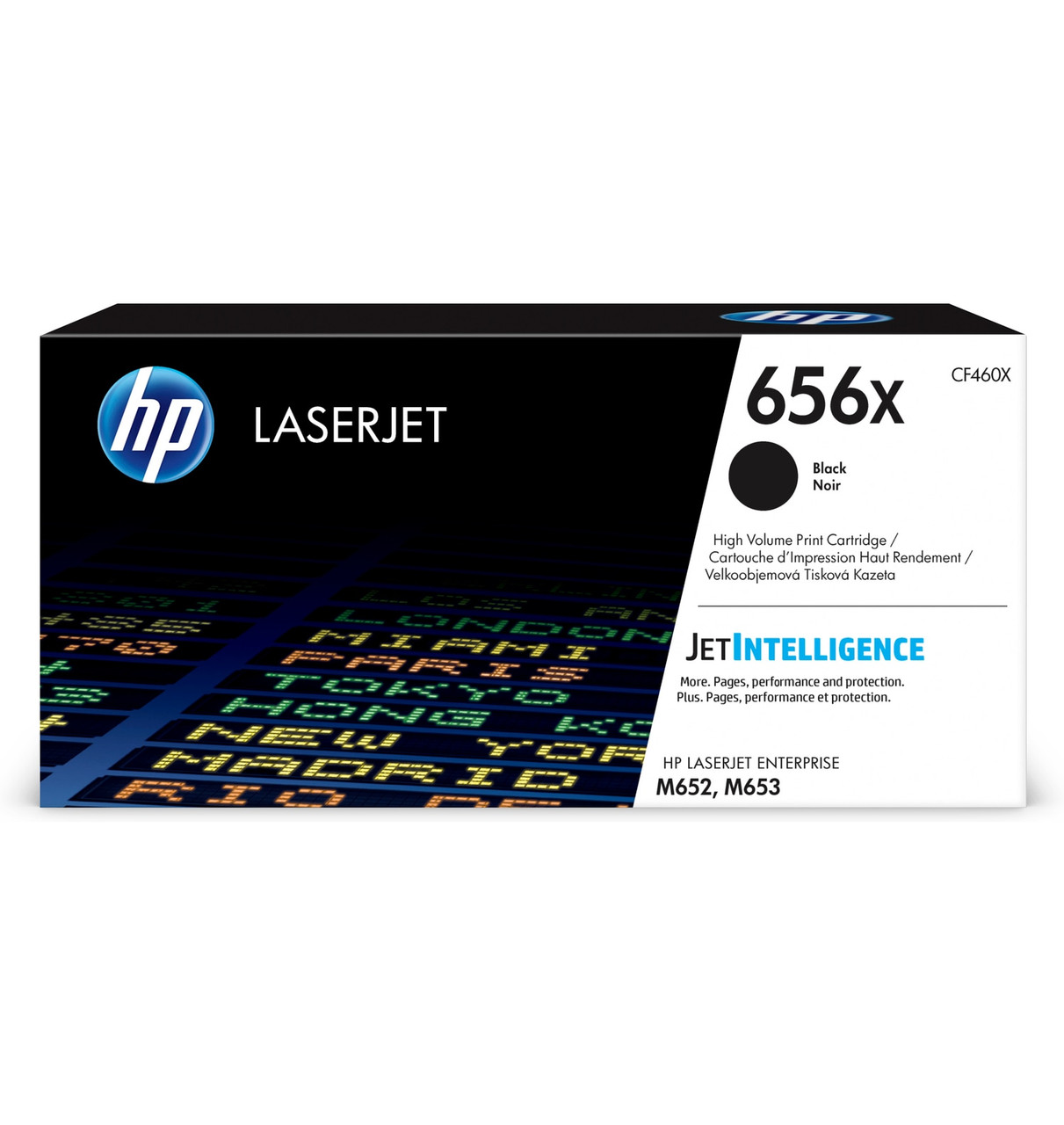 HP LaserJet Enterprise 656X Black Print Cartridge - EMEA